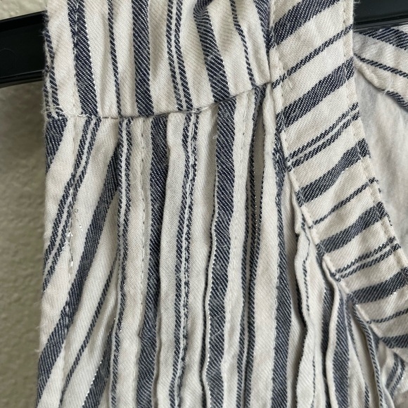 Old Navy Striped Dress Sleeveless Casual Mini Dress Blue White‎ Size L - Picture 6 of 10
